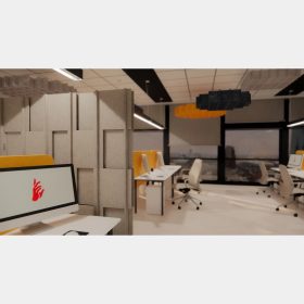 Acoustic design with 3D visualisation 4