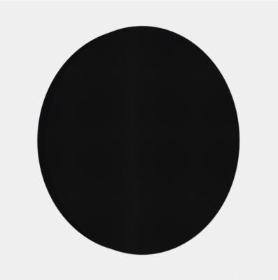 SET X: 4x Acoustic Foam Foamly Circle 60×5 Black