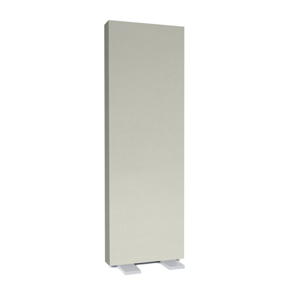 Acoustic Screen One-Side Premium 150×50 CM - 1. Ivory