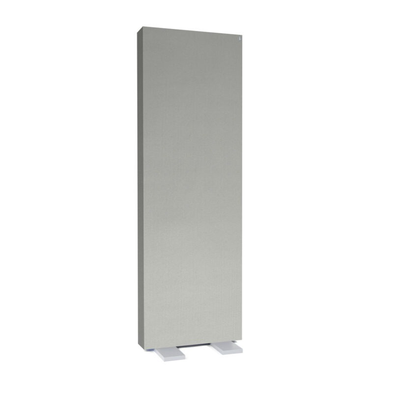 Acoustic Screen One-Side Premium 150×50 CM - 15. Silver