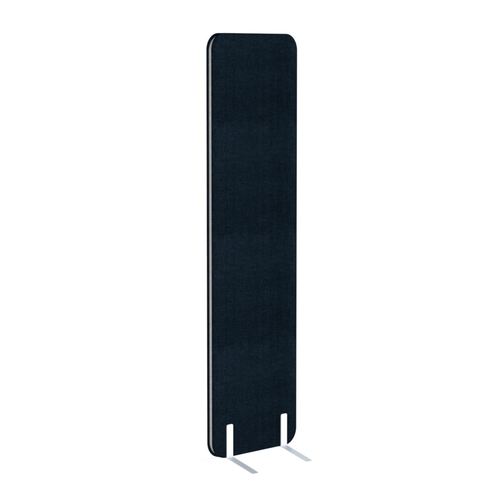 Acoustic Screen Pro.Felt W.1 - 14. Black, Steel foot – White W.L.1