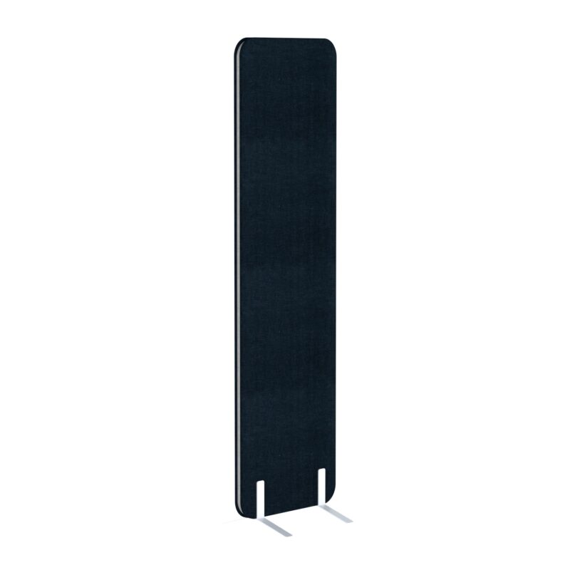 Acoustic Screen Pro.Felt W.1 - 14. Black, Steel foot – White W.L.1