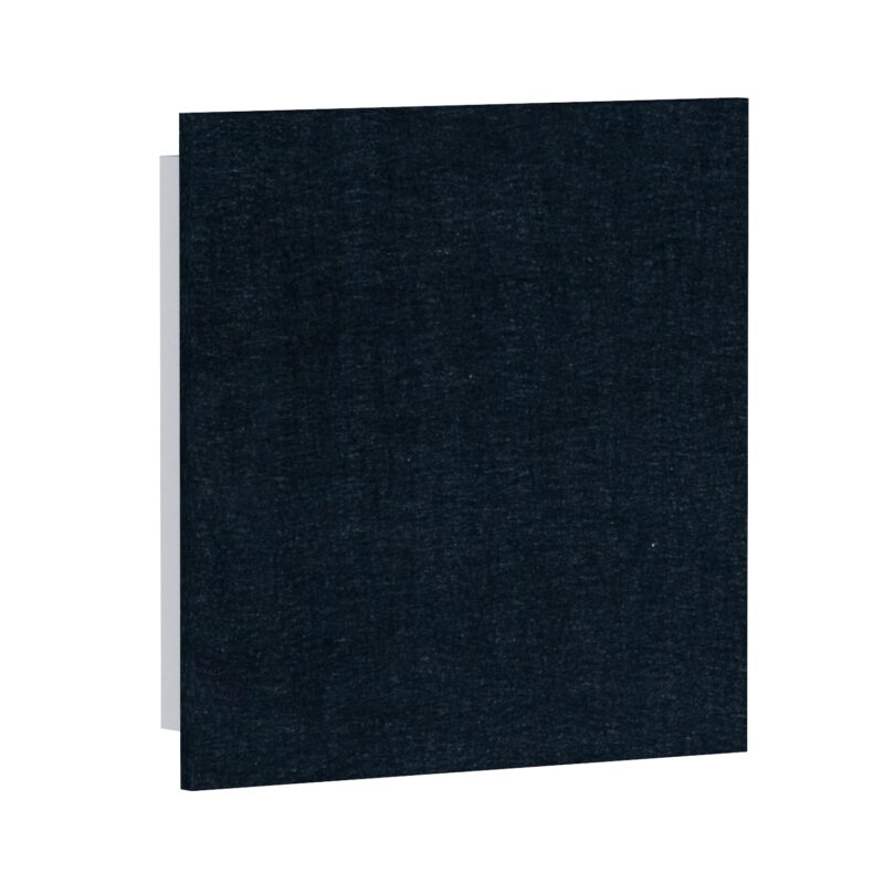 Acoustic Panel Pro.Felt E.4 Square - 14. Black, E.XL.4: 650 mm x 650 mm
