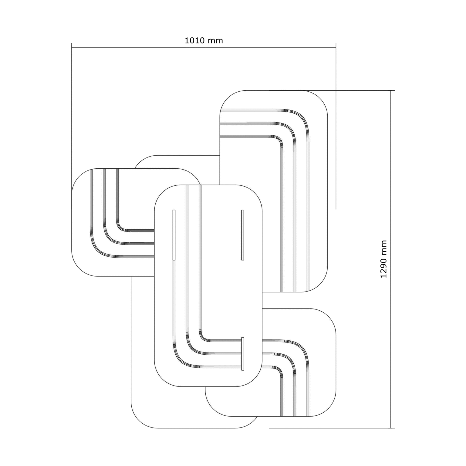 Resonance Metro — acoustic panel dimensions