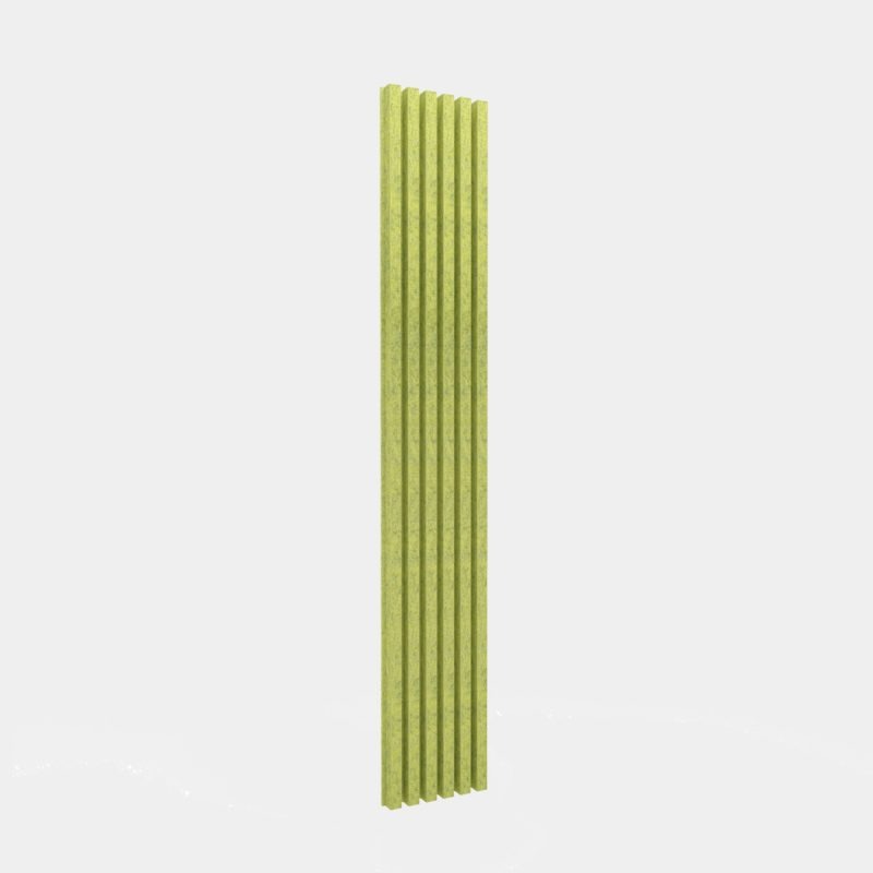 AkuWall Felt from floor to ceiling in a home interior