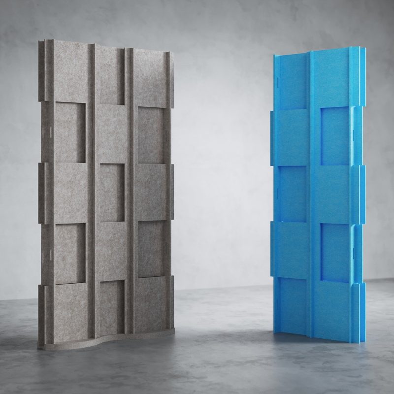 The modular S.2 wall with the SE.2 Extension panel