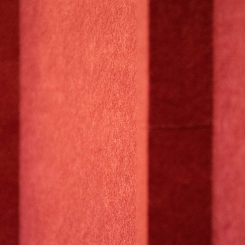 A detail of the Pro.Felt felt and the modular joints