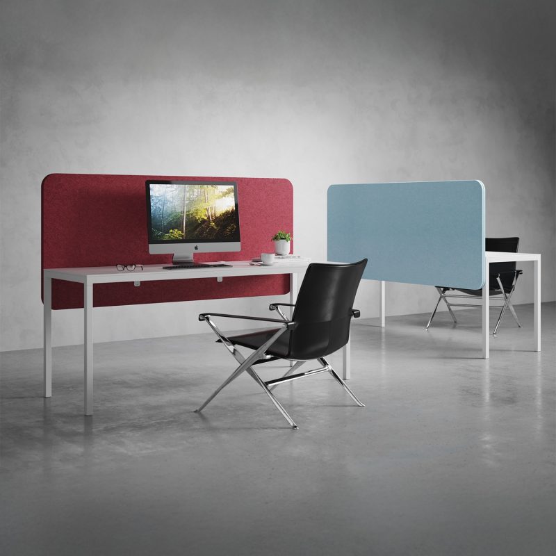 Pro.Felt DB.1 between workstations facing each other